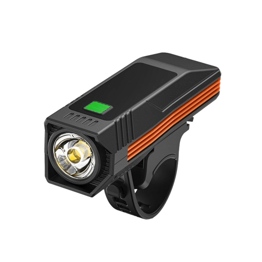 Cycling Front Light with Digital Screen Real Time Monitoring and Sound