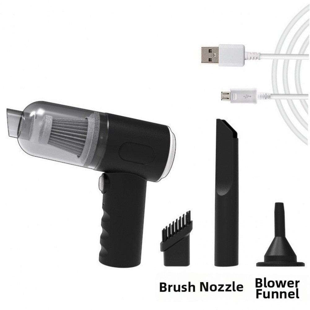 Cordless Handheld Vacuum Cleaner 11000Pa USB Rechargeable Dual Suction Blower