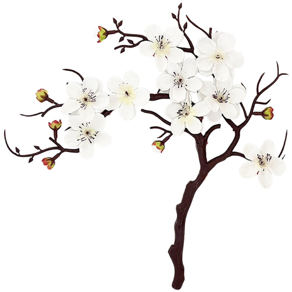 Plum Blossom Bonsai Artificial Flower for Bedroom Living Room Study Decor