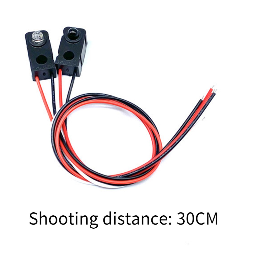 4 Pack IR Break Beam Sensor Module 3mm LED Pair Set for Object Detection