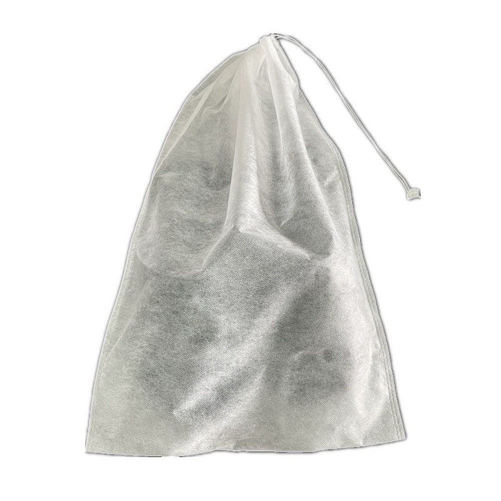 Fruit Bag Set 100PCS White Non Woven Drawstring Pest Control for Grape