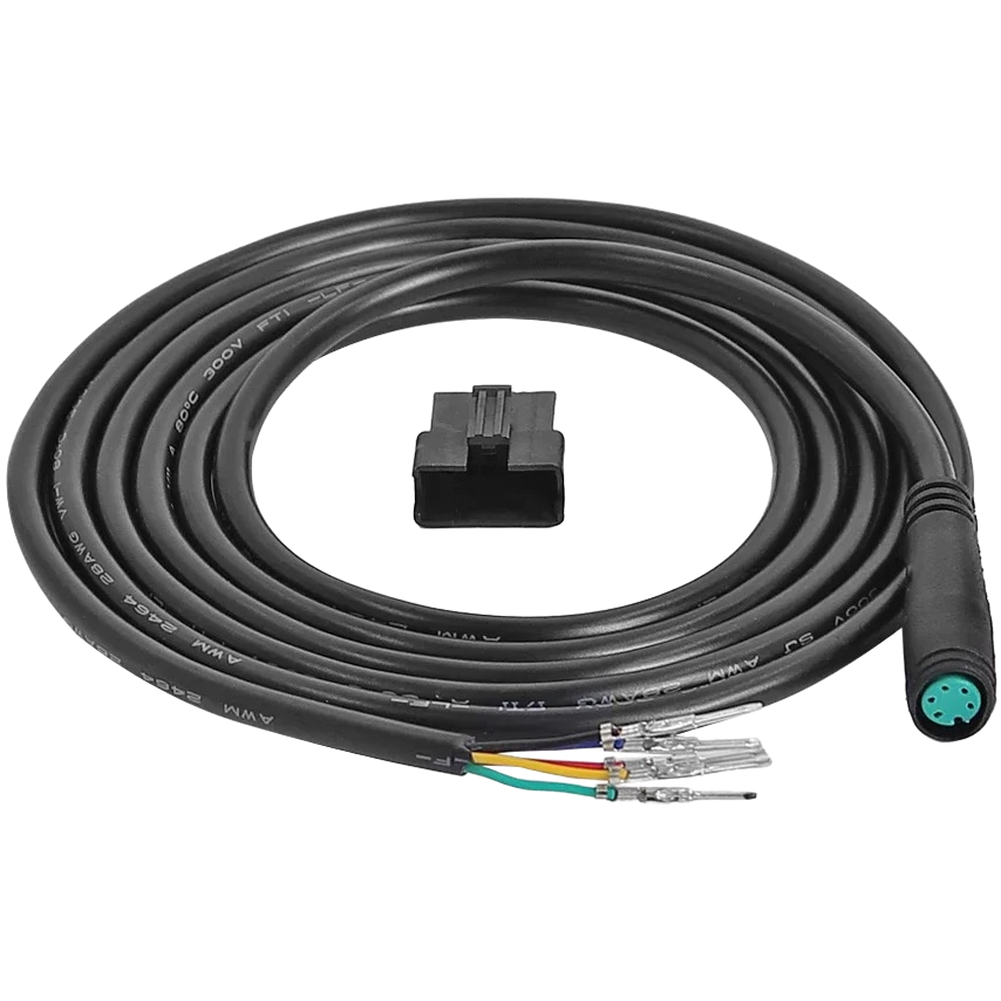 For Kugoo M2 Scooter Dashboard Control Adapter Cable 6 Pin Rubber Construction