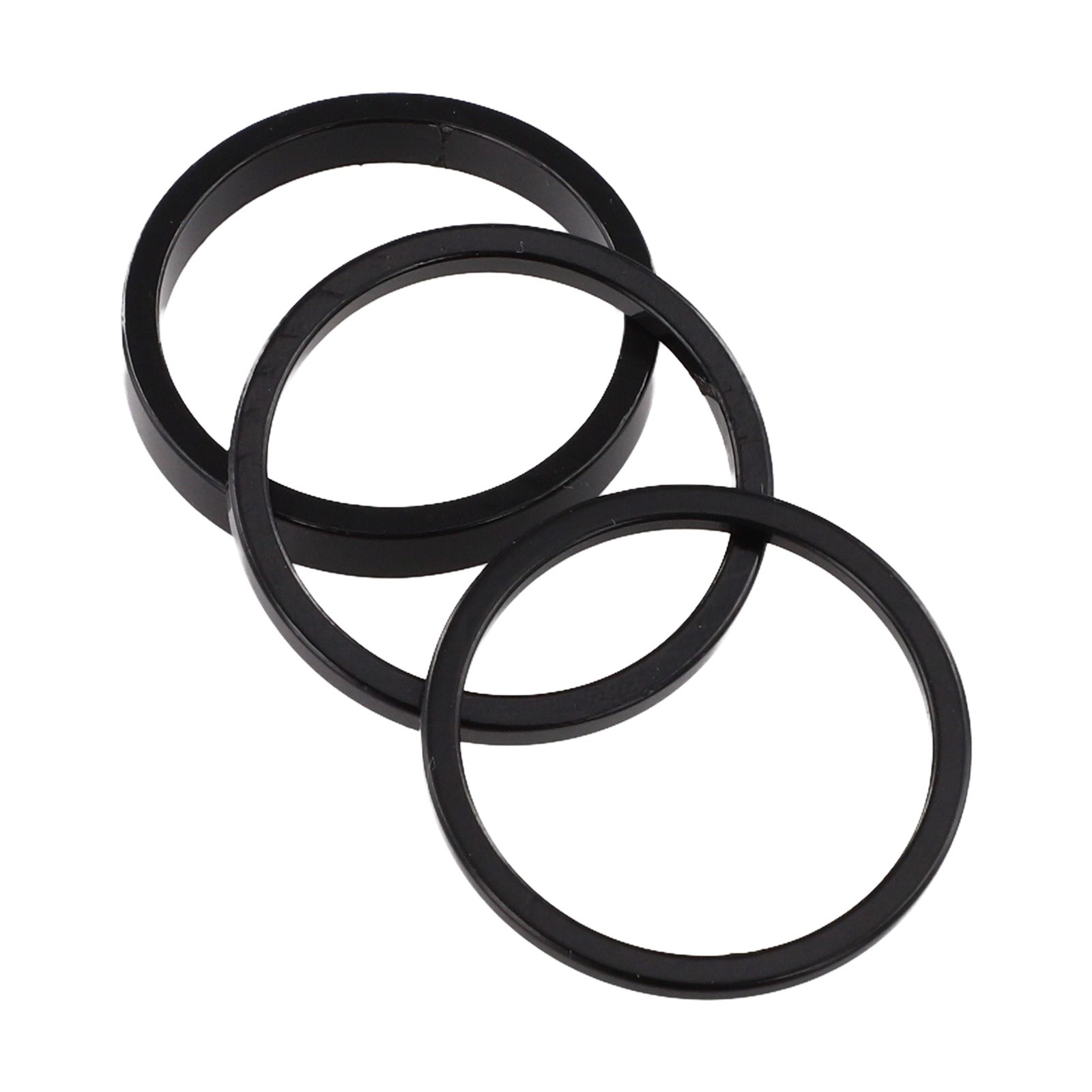 Anodized Aluminum Stem Riser Set for Mountain Bikes 28 6mm Adjustable Heights