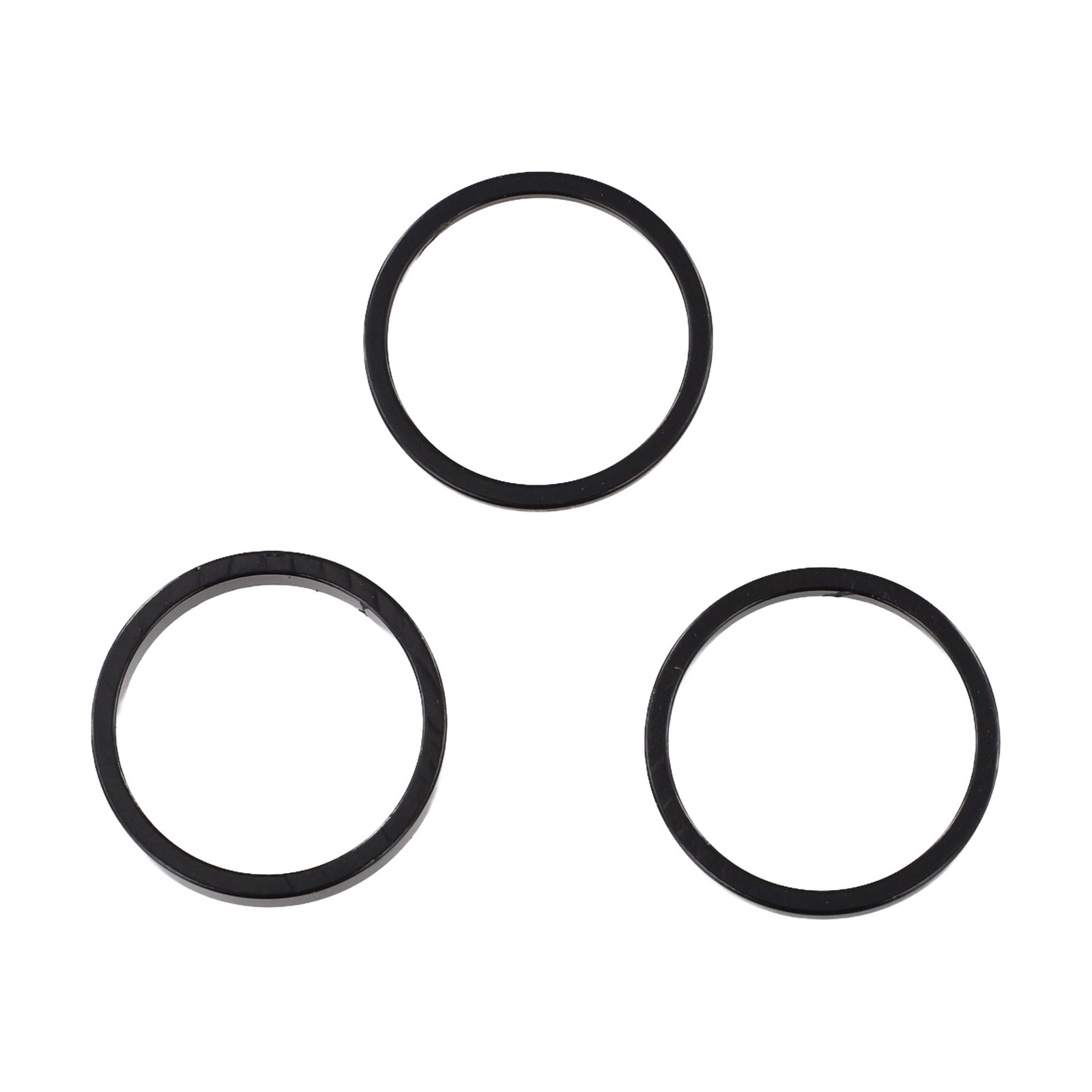 Anodized Aluminum Stem Riser Set for Mountain Bikes 28 6mm Adjustable Heights