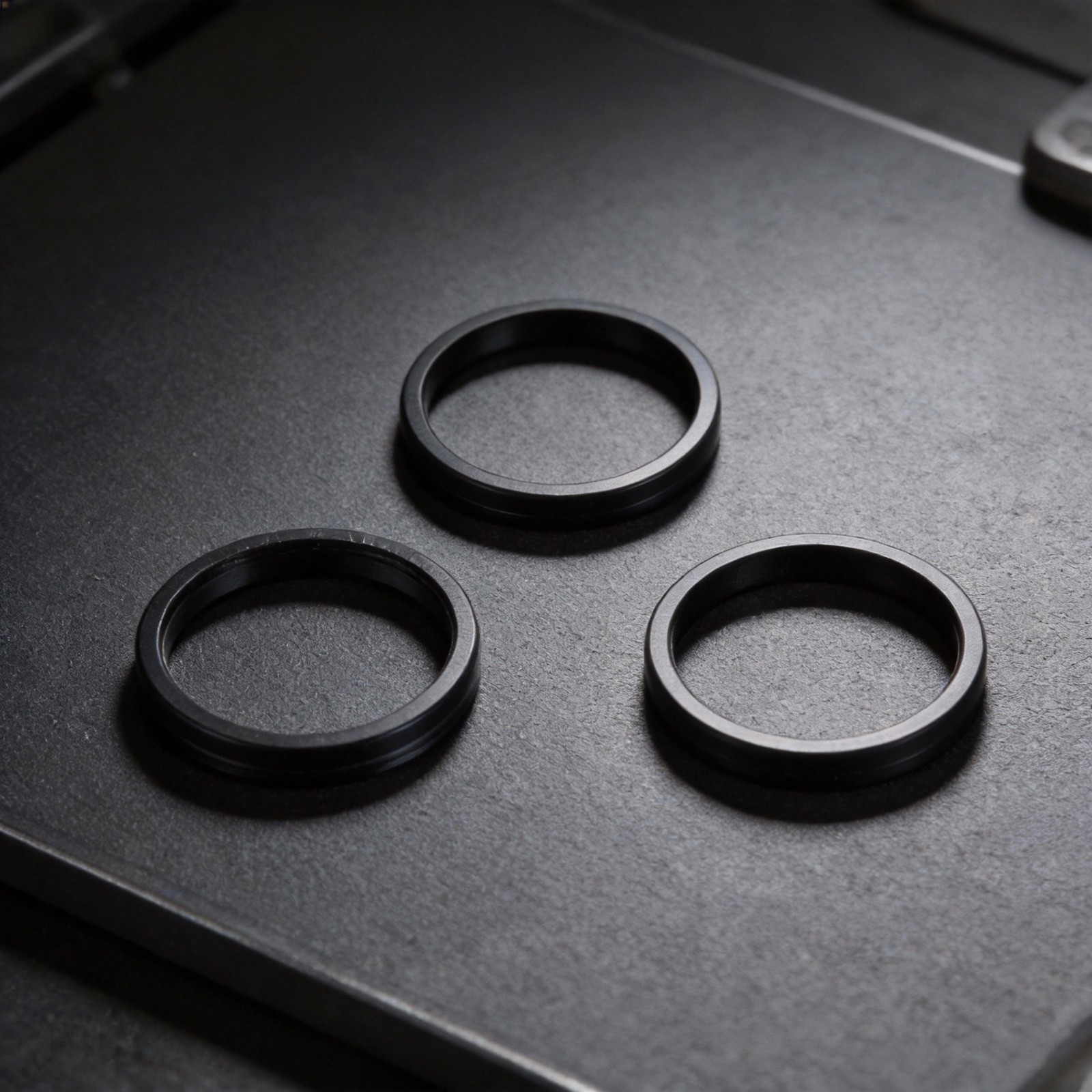 Anodized Aluminum Stem Riser Set for Mountain Bikes 28 6mm Adjustable Heights