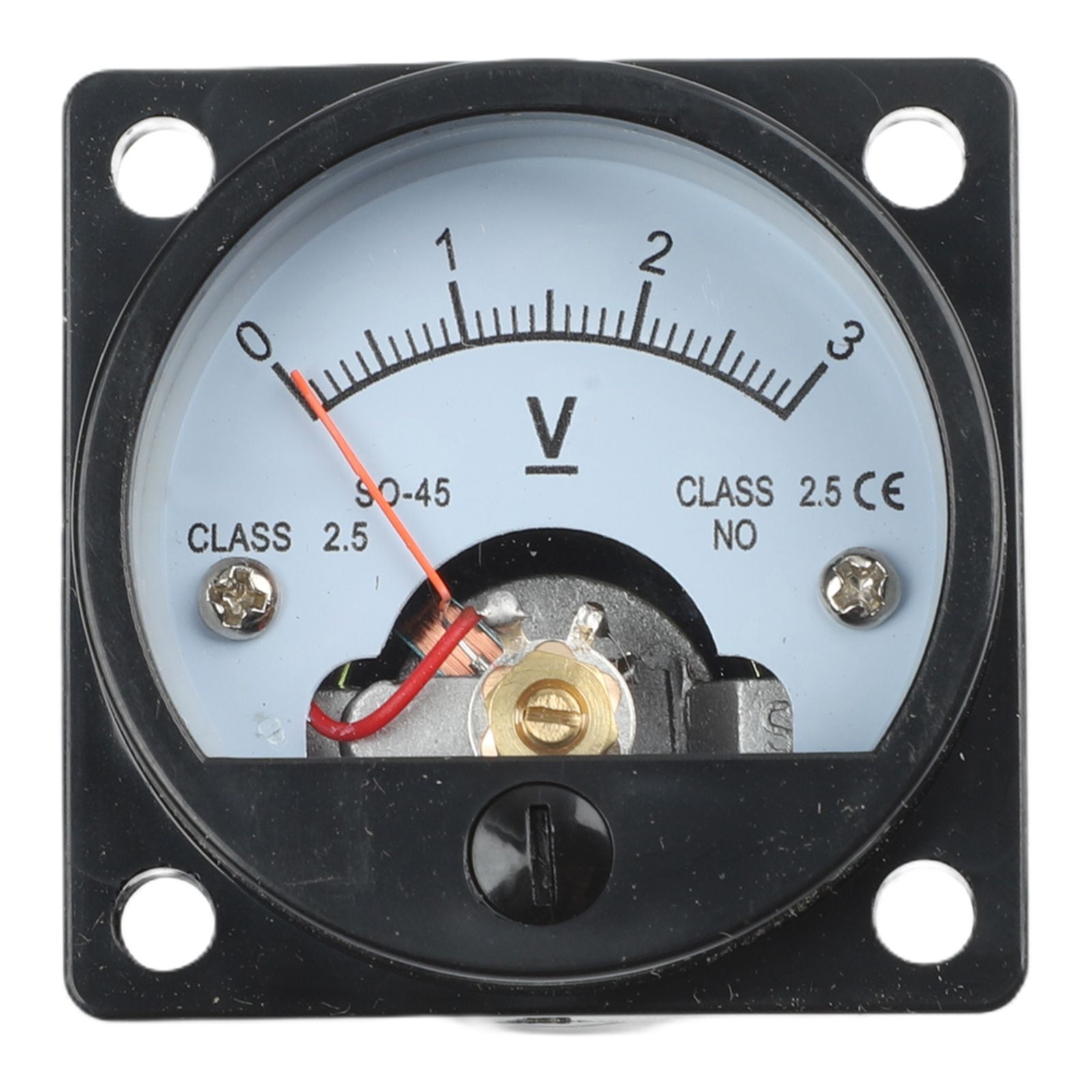 Analog DC Voltmeter SO-45 for Electrical Testing with Clear Scale Display