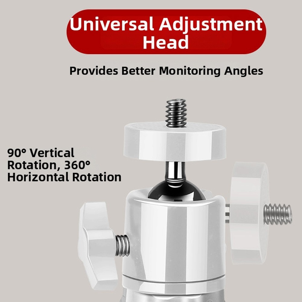 Telescopic Camera Bracket for Observation Devices with Vertical 90 Degree Tilt
