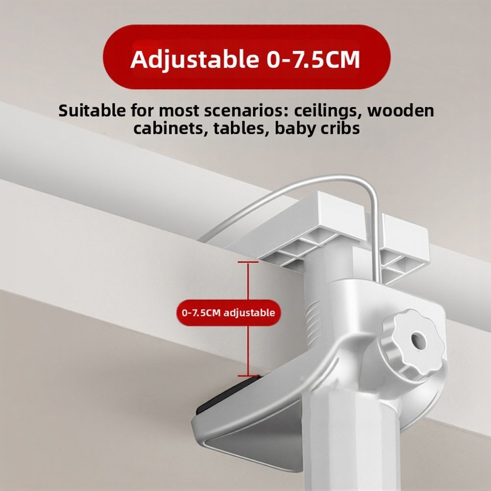 Telescopic Camera Bracket for Observation Devices with Vertical 90 Degree Tilt