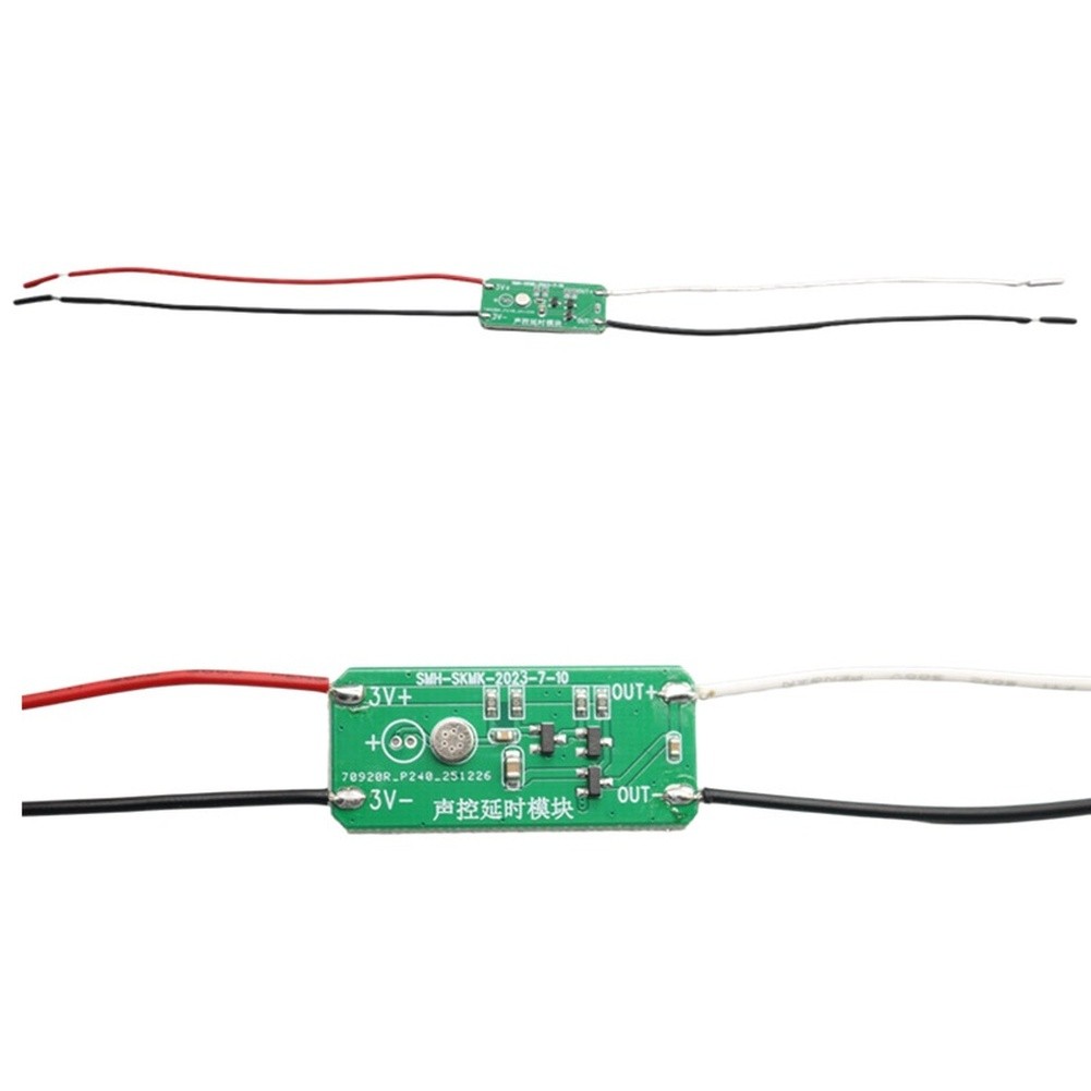 Sound Sensitive Relay Module for LED Lighting and Small DC Motor Applications