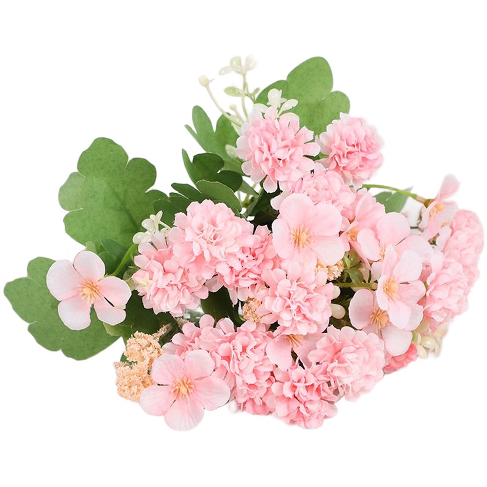 Artificial Silk Chrysanthemum Bouquet Ball for Wedding Home Decor 30x20cm Size