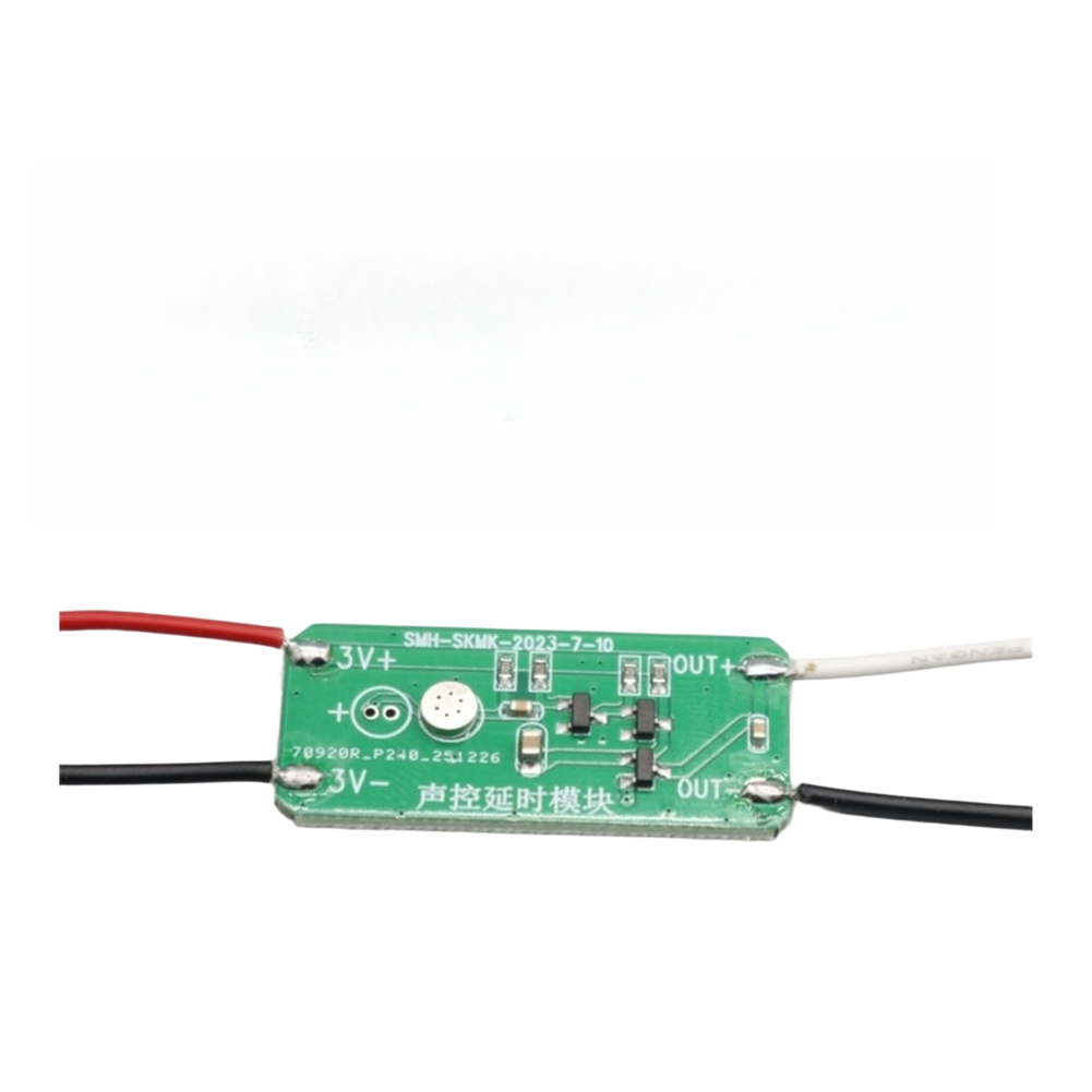 Sound Sensitive Relay Module for LED Lighting and Small DC Motor Applications