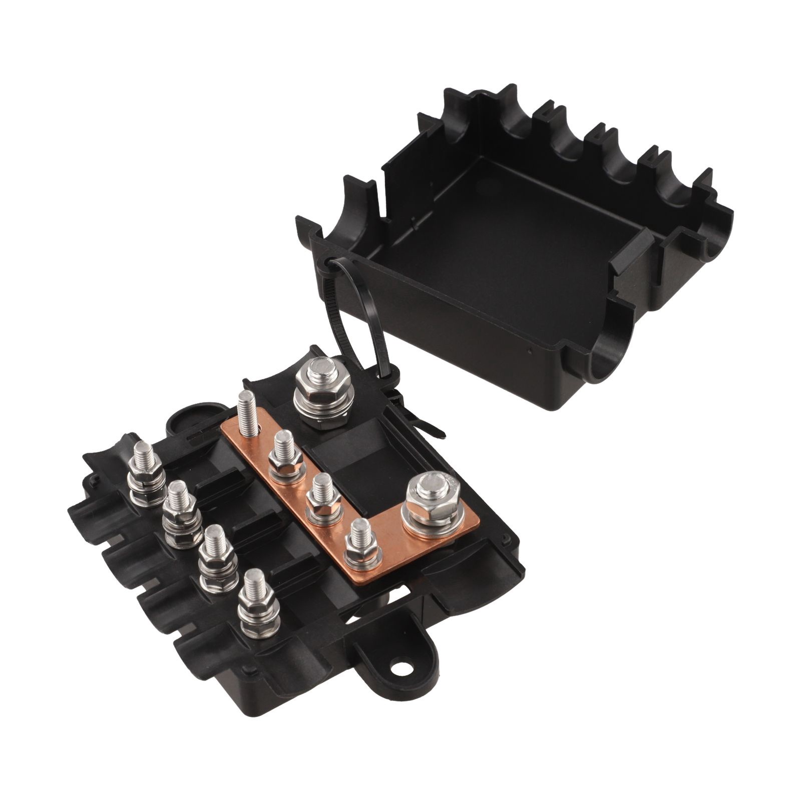 Multi Outlet Car Audio Fuse Holder Bolt Type with Reliable Overload Protection