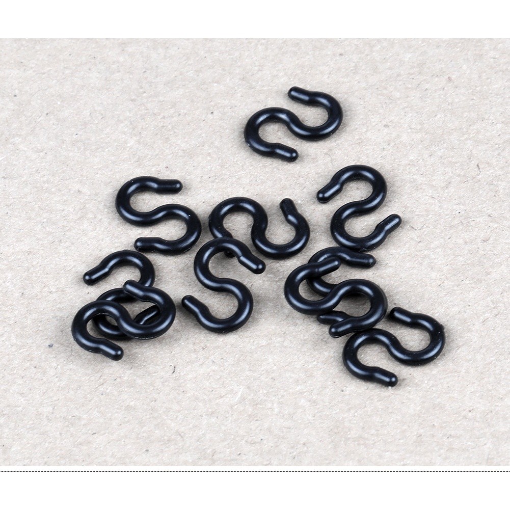 S Type Cable Tie Organizer for MTB Brake Lines Hydraulic Shift Cables Nylon