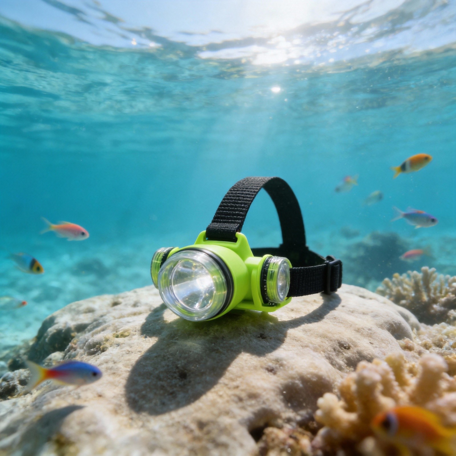 for 2 Lighting Modes Diving Headlamp 350M for Outdoor For Night Activities - Produktbild 1
