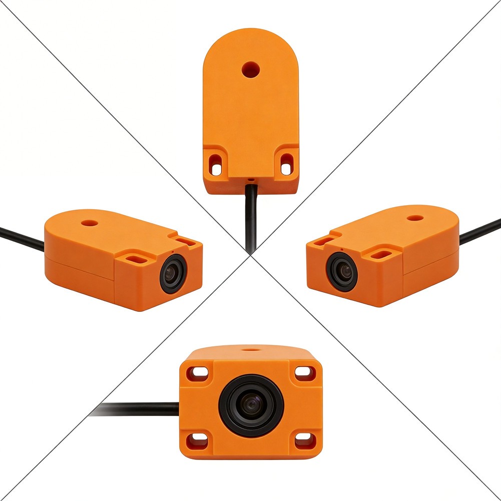 Annular Proximity Switch Sensor High Sensitivity for Metal Detection DC 12 24V