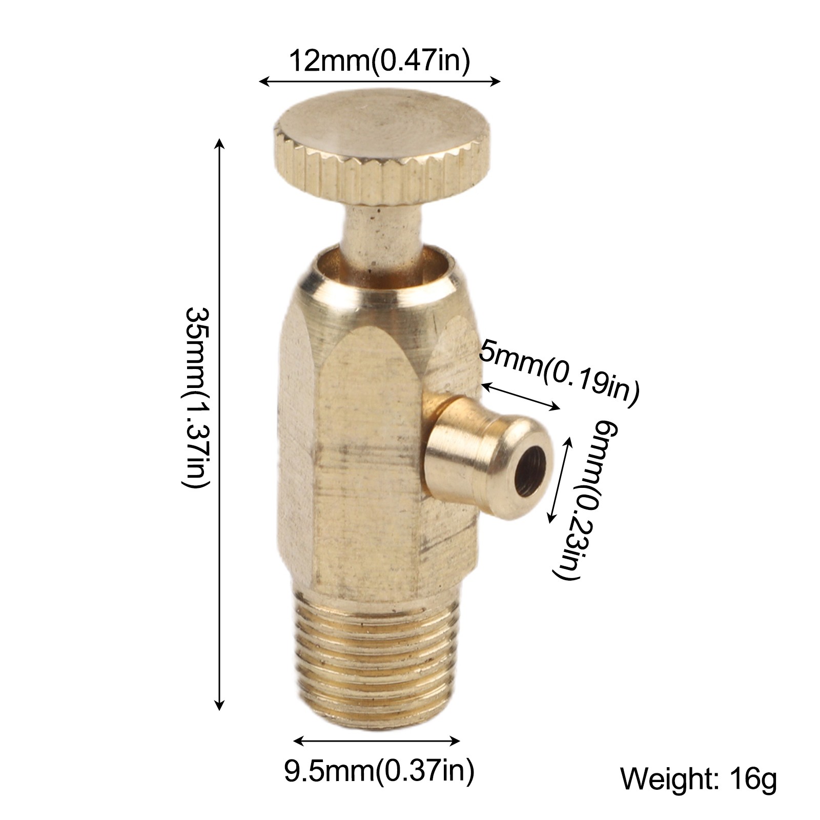 Brass For Water Valve Part Accessory for For Water Heater Enhanced Efficiency