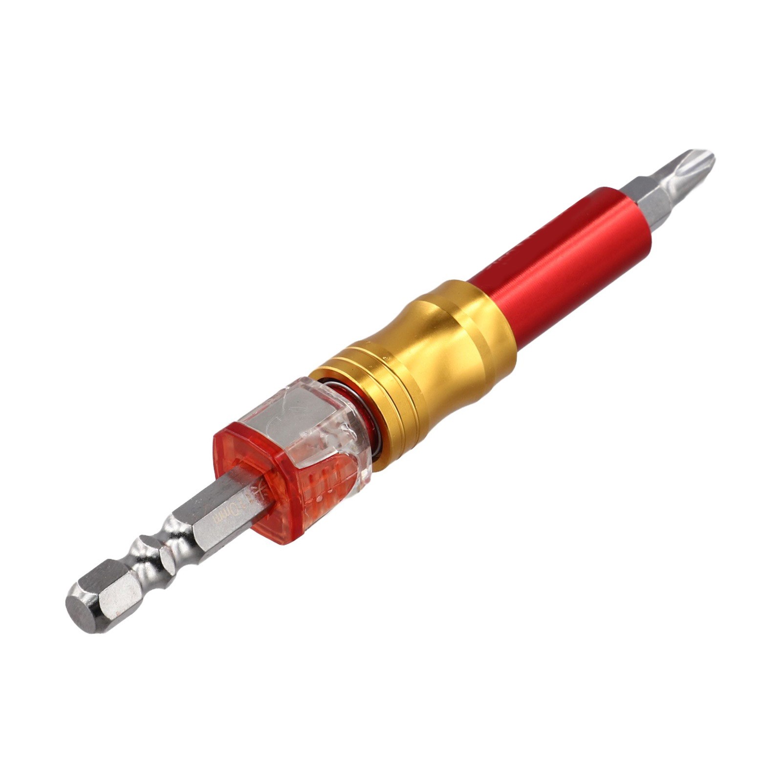 Adjustable Depth Screwdriver Bit Holder Hex Shank for Stable Screw Placement