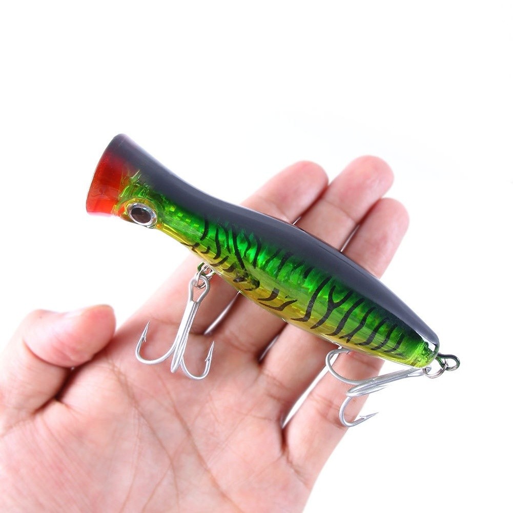 41g Saltwater Fishing Lure Popper Topwater Hard Bait for Surface Attraction