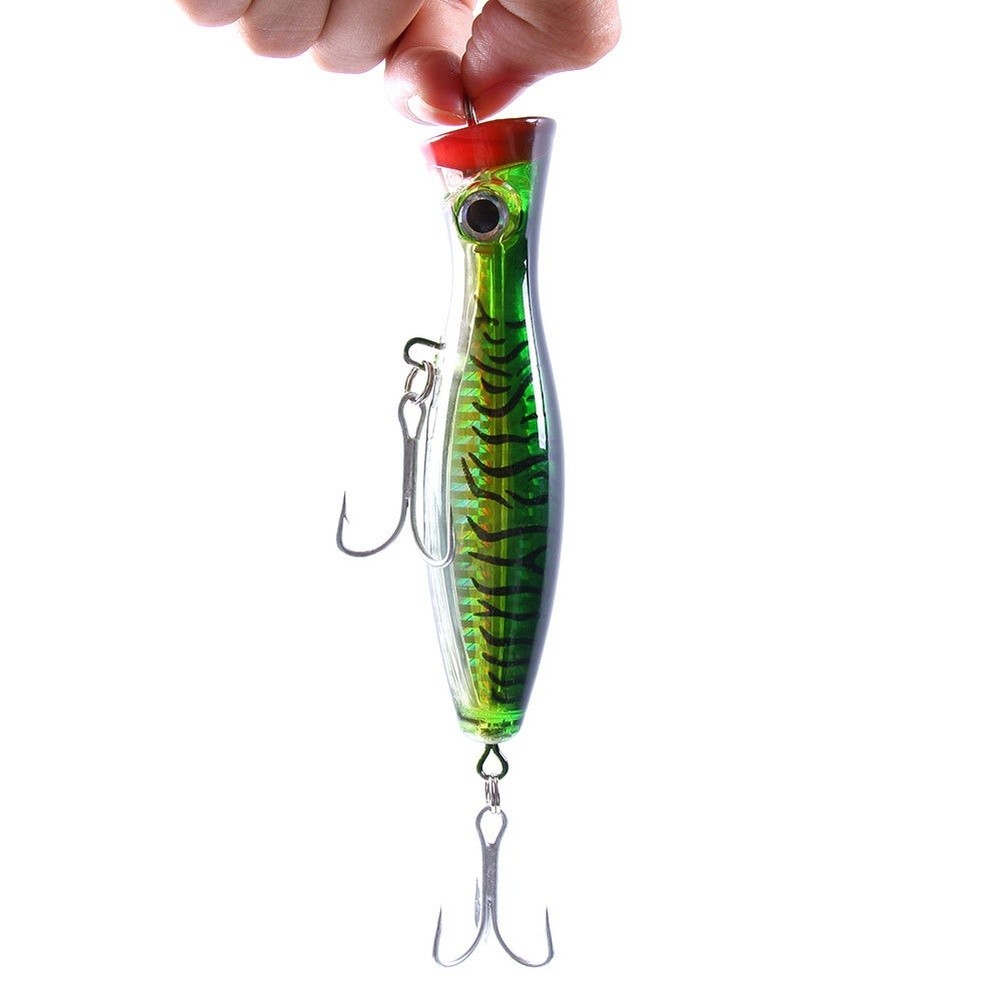 41g Saltwater Fishing Lure Popper Topwater Hard Bait for Surface Attraction