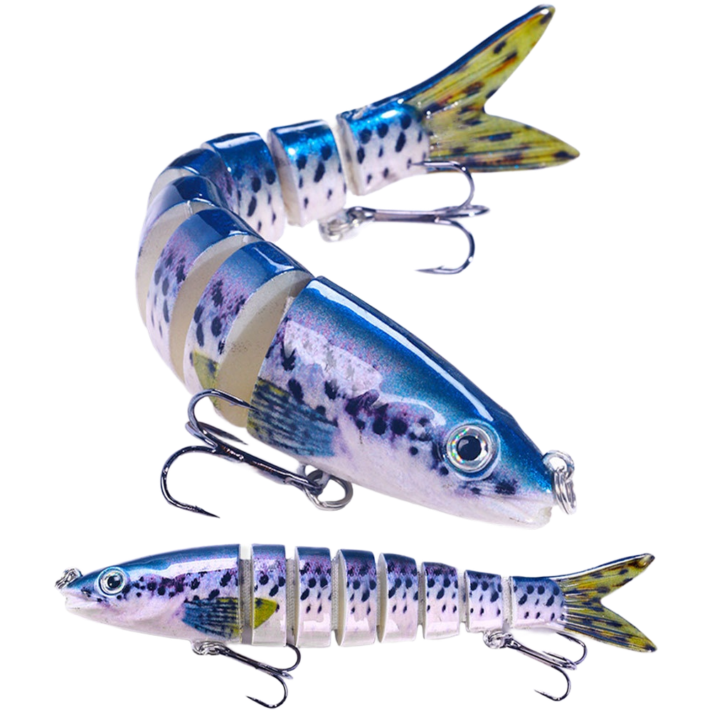 Multi-Segmented Fishing Lure 13.5cm 18g Sinking Type for All Purpose Angling