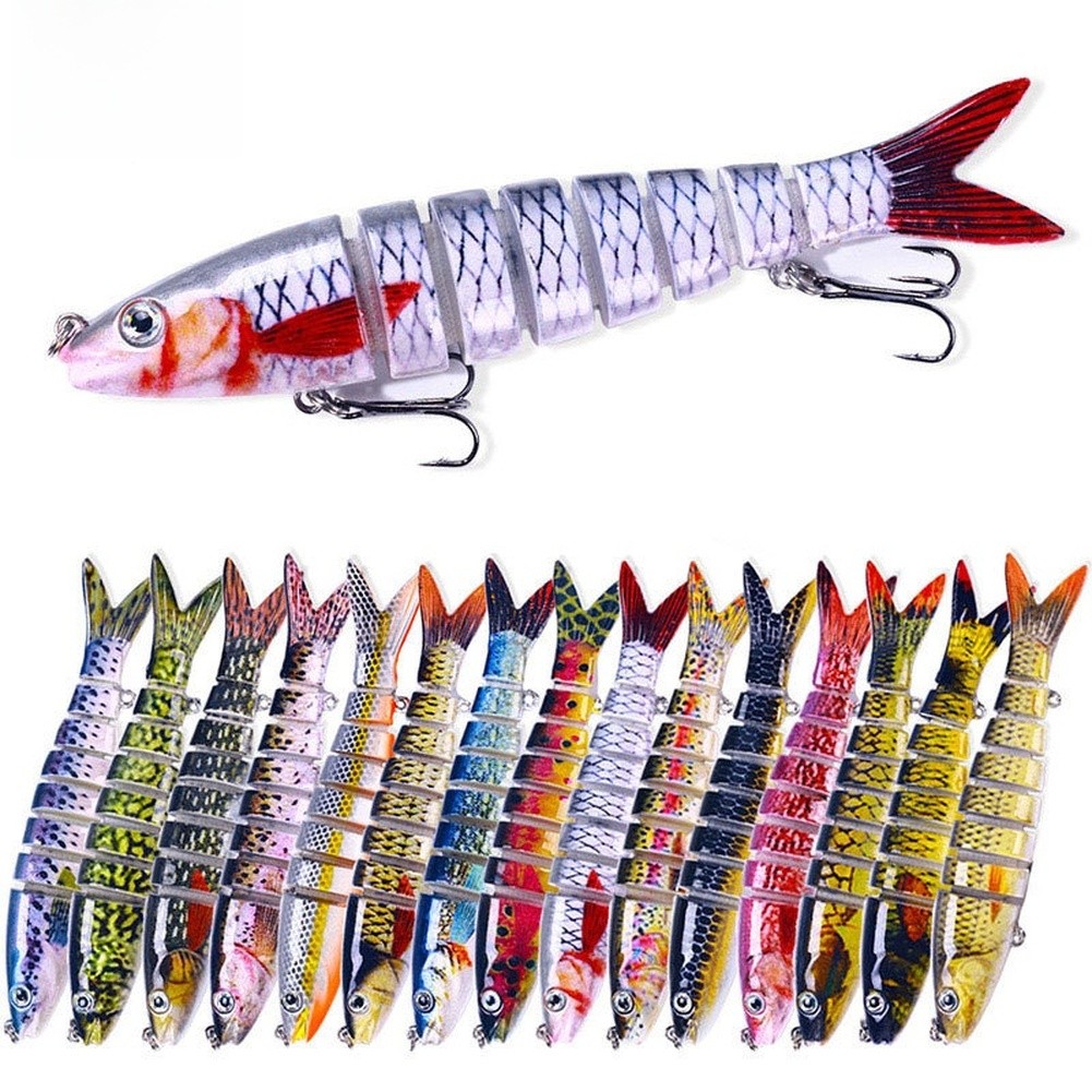 Multi-Segmented Fishing Lure 13.5cm 18g Sinking Type for All Purpose Angling Multi-Segmented Fishing Lure 13.5cm 18g Sinking Type for All Purpose Angling