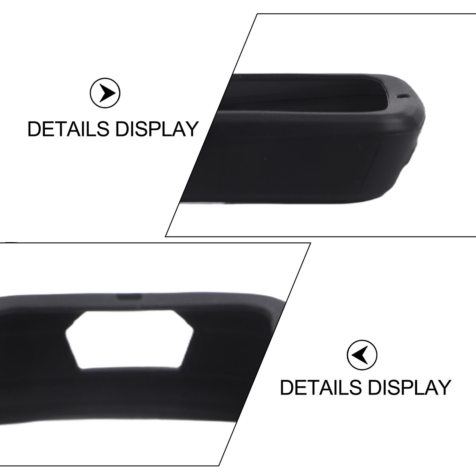 Silicone Protective Cover for C606 Bicycle Computer Designed to Prevent Drops