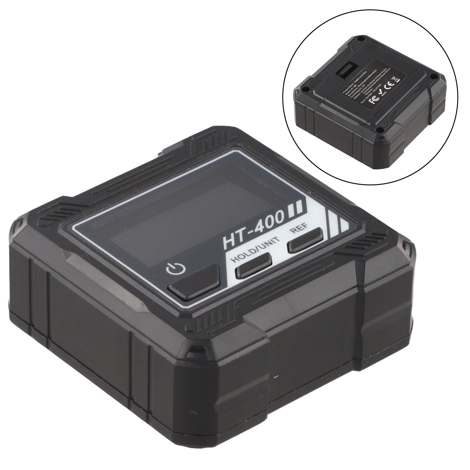 Portable Magnetic Digital Protractor with Backlight LCD for Accurate Angles