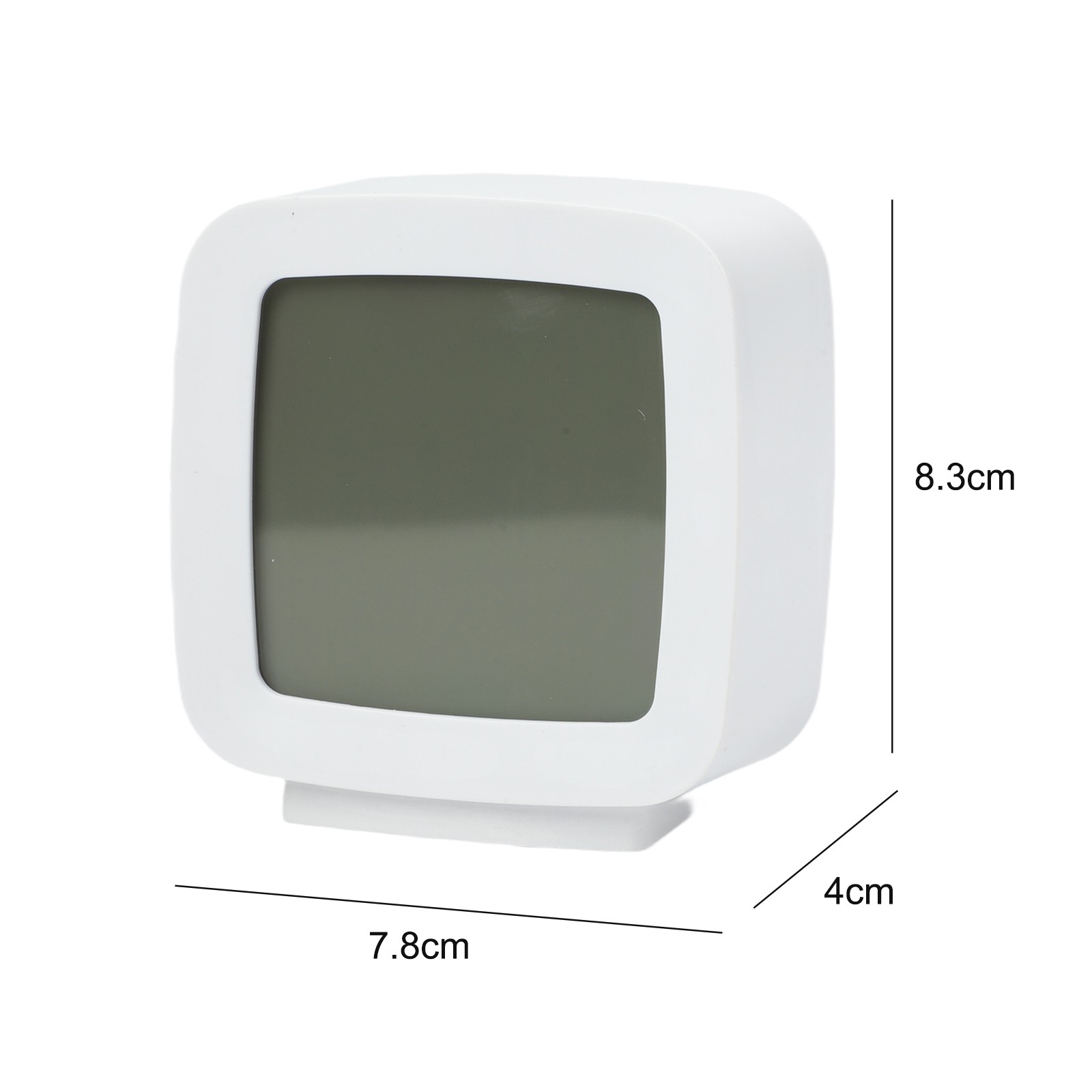 Student Desk LCD Alarm Clock Compact Portable with Temperature and Humidity