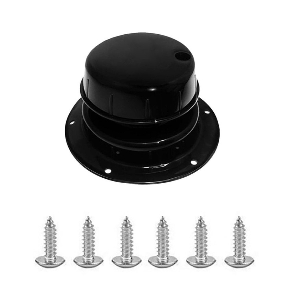 Trailer RV Boat Plumbing Vent Cap Set 13.4CM Dia Sunproof Waterproof Plastic