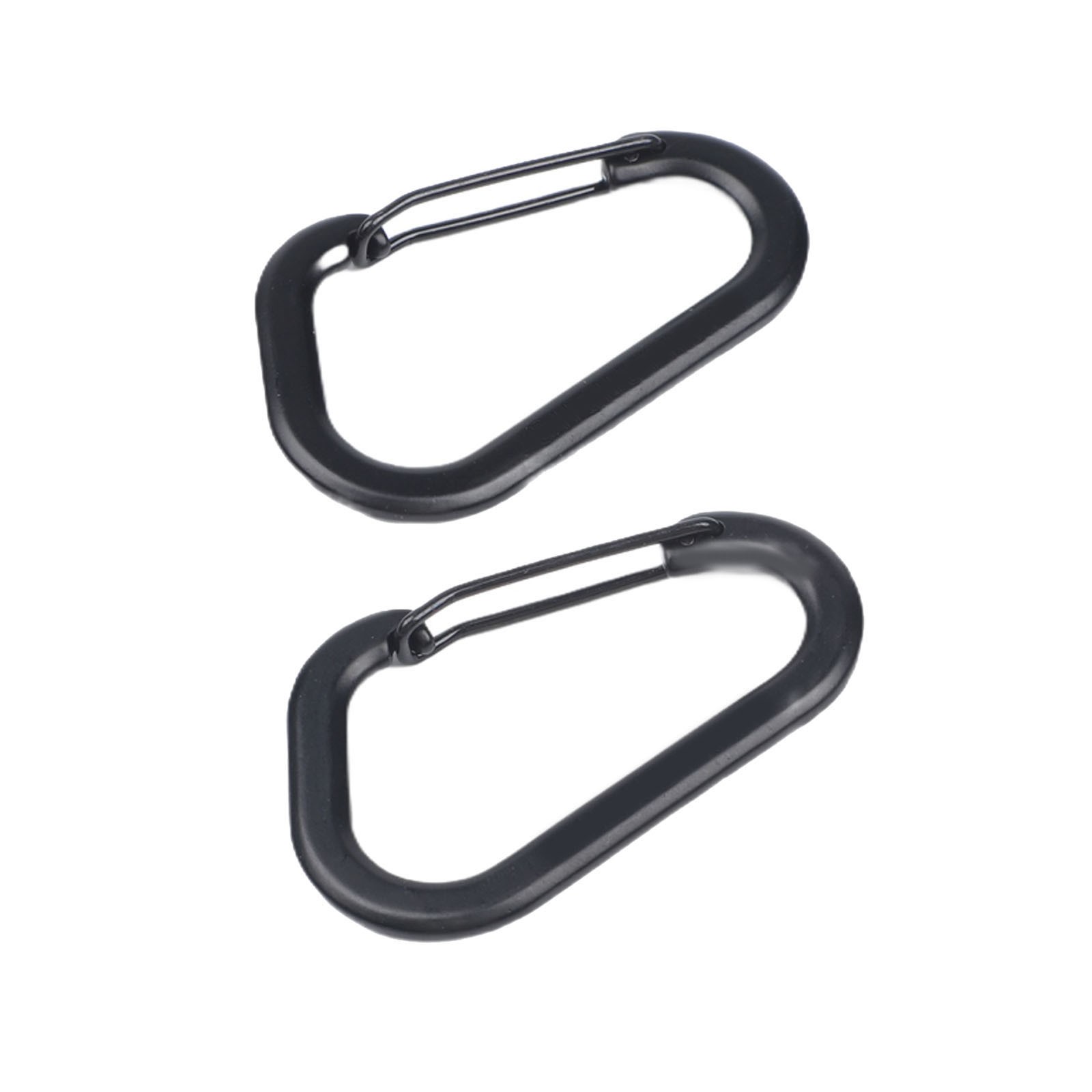 Carabiner Lock Camping Accessory Aluminum Alloy Construction Compact Design