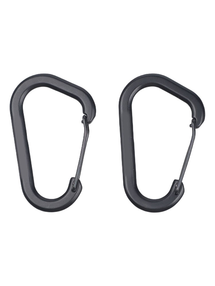 Carabiner Lock Camping Accessory Aluminum Alloy Construction Compact Design