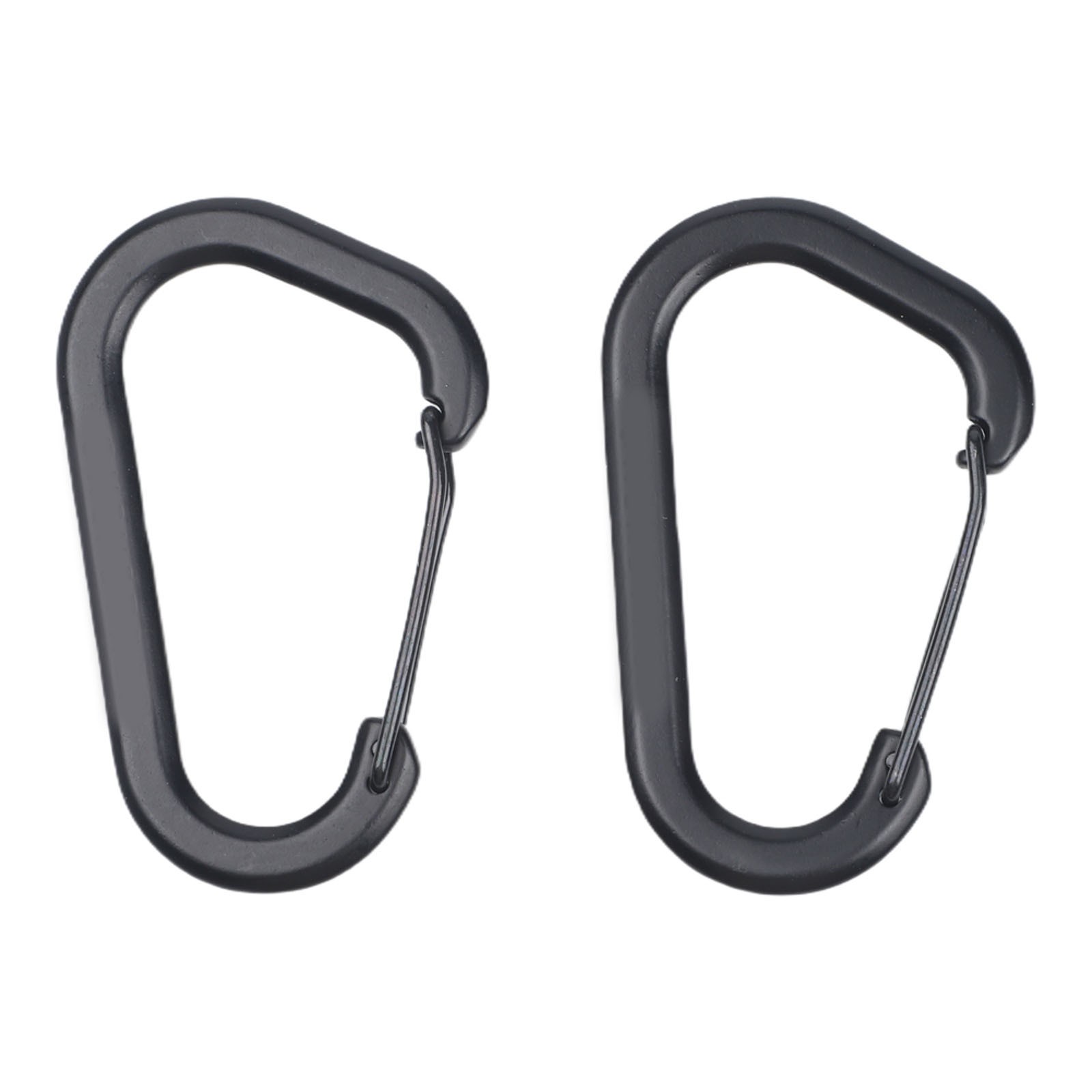 Carabiner Lock Camping Accessory Aluminum Alloy Construction Compact Design