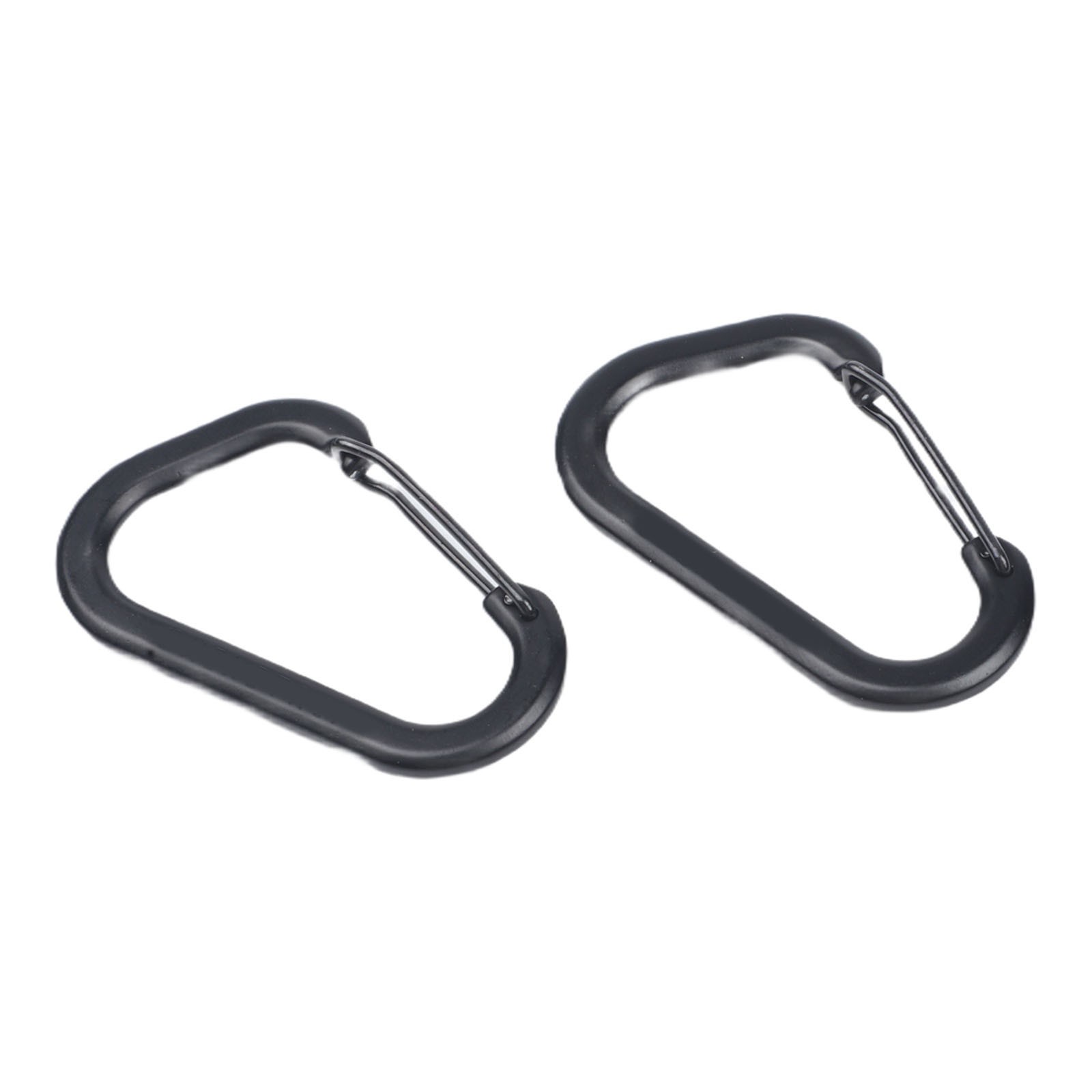 Carabiner Lock Camping Accessory Aluminum Alloy Construction Compact Design