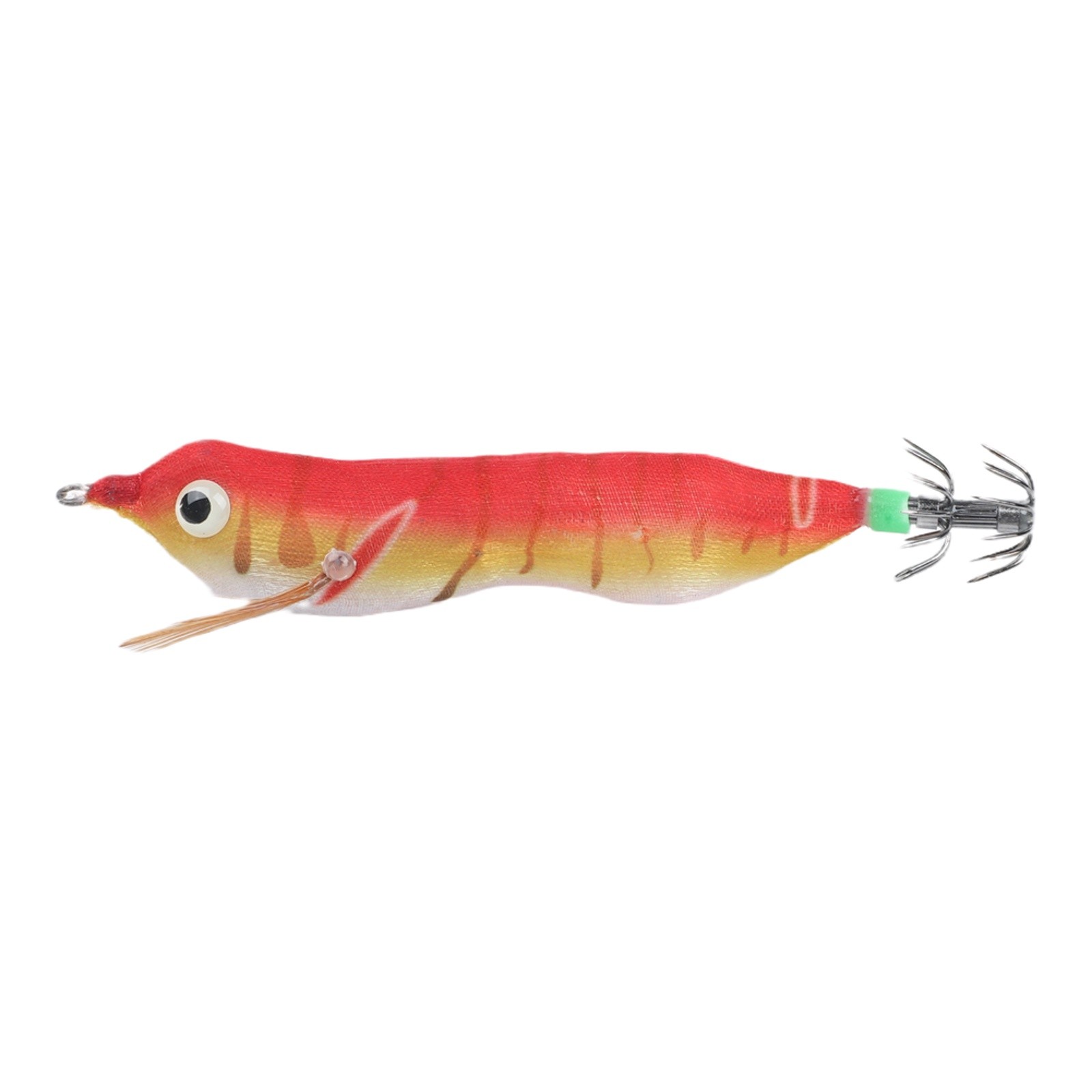 Luminous Squid Jig Lures with Flashing LED 8cm Double Hook for Fishing