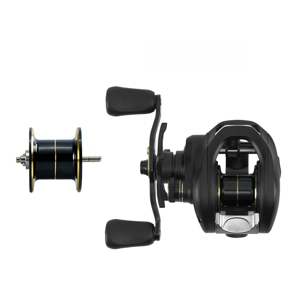 Electronic Brake Fishing Reel with Dynamic Brake Adjustment 7.2:1 Gear Ratio