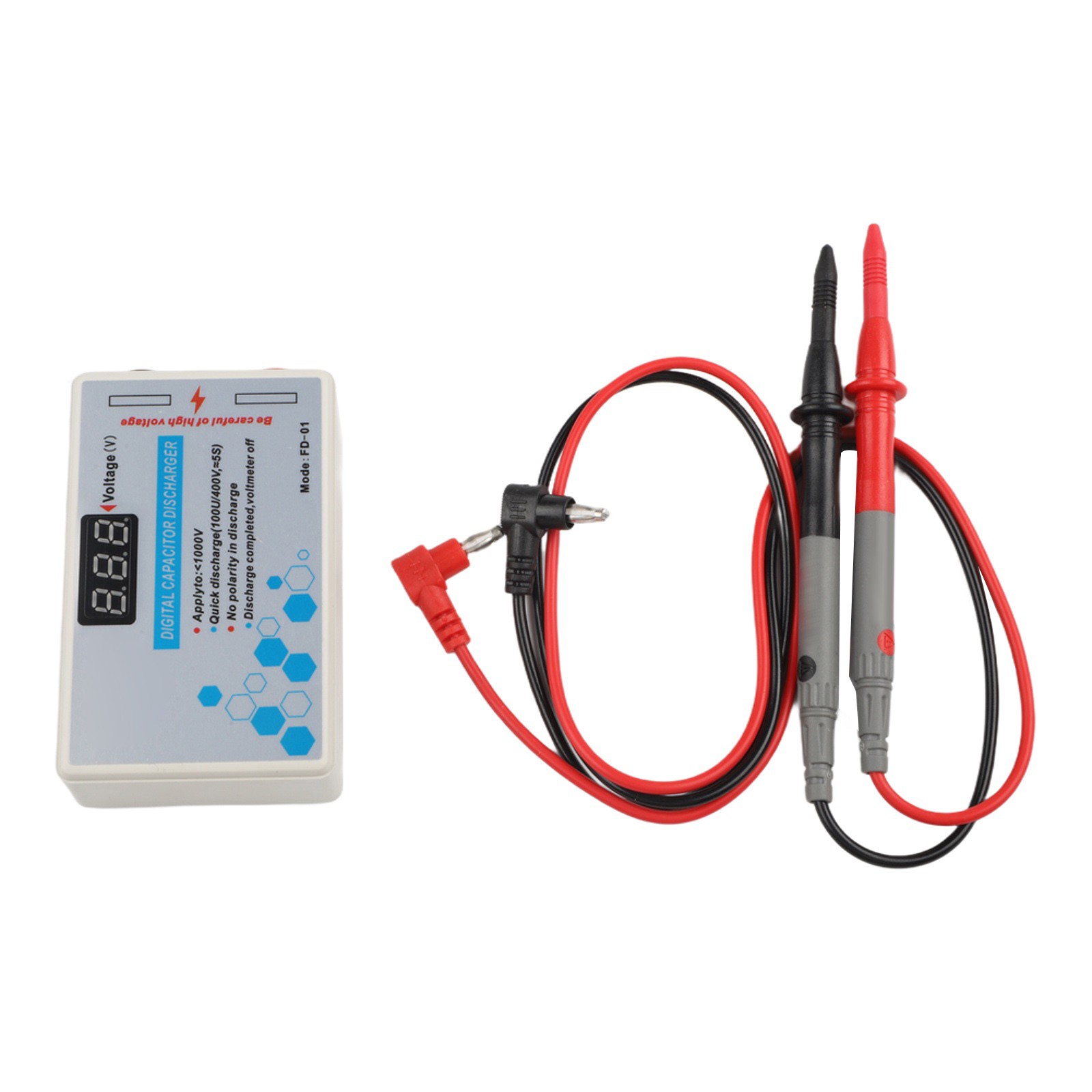 Capacitor Discharger 101000 Volt Fast Discharge Tool For Electrician Work