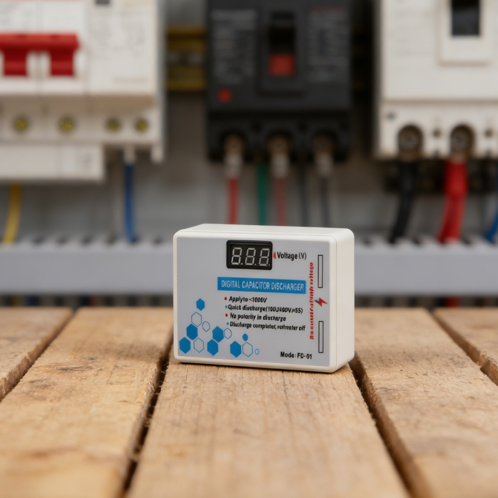Capacitor Discharger 101000 Volt Fast Discharge Tool For Electrician Work