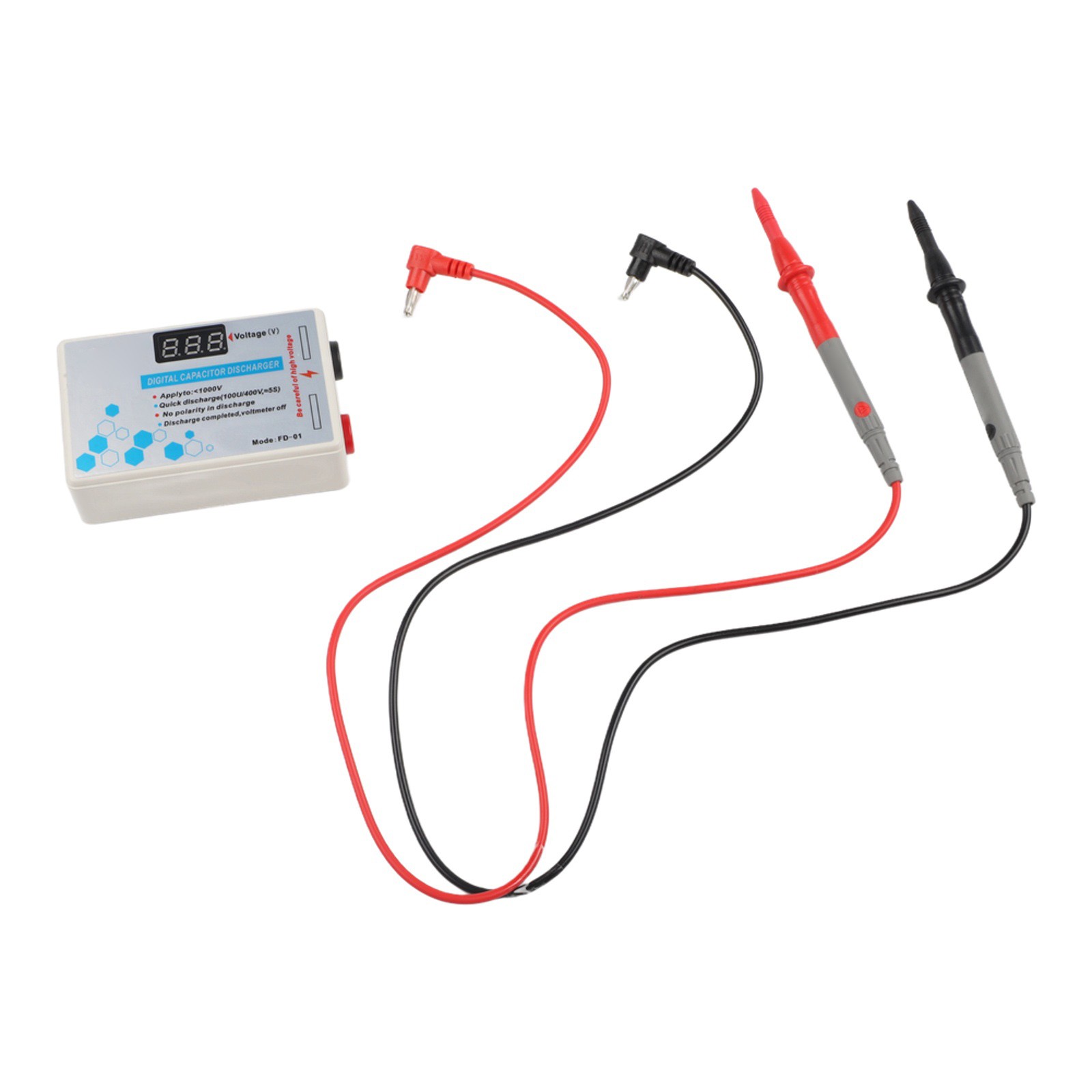 Capacitor Discharger 101000 Volt Fast Discharge Tool For Electrician Work