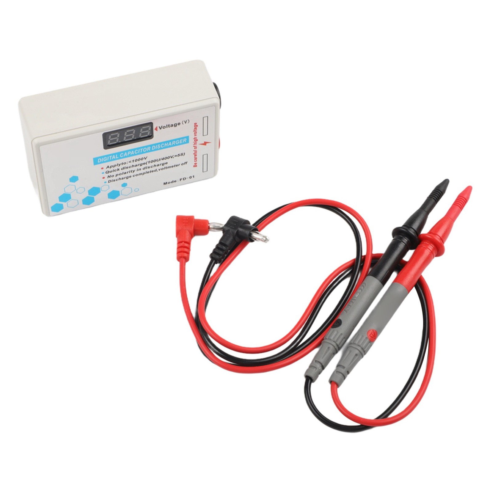 Capacitor Discharger 101000 Volt Fast Discharge Tool For Electrician Work