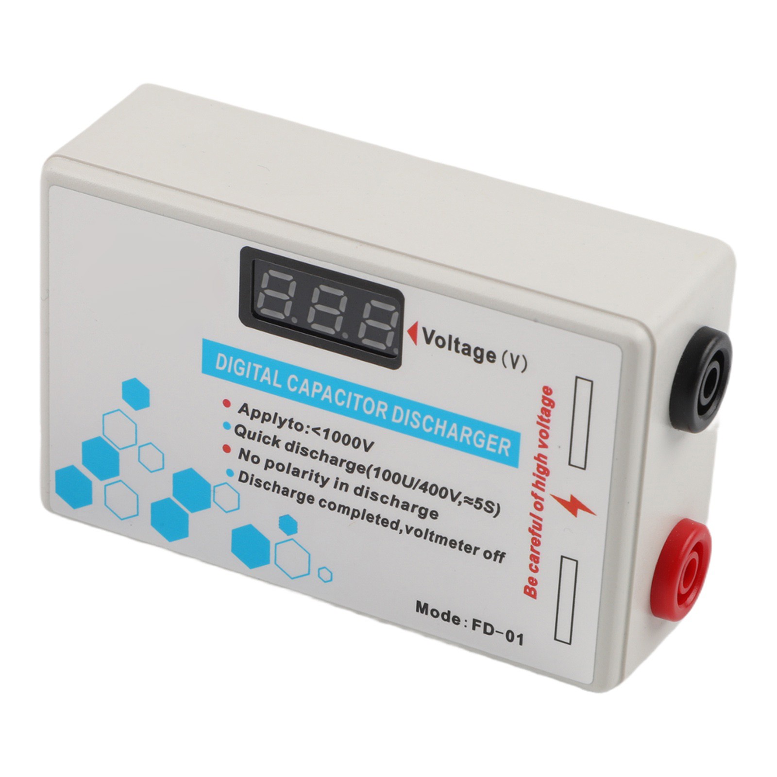 Capacitor Discharger 101000 Volt Fast Discharge Tool For Electrician Work