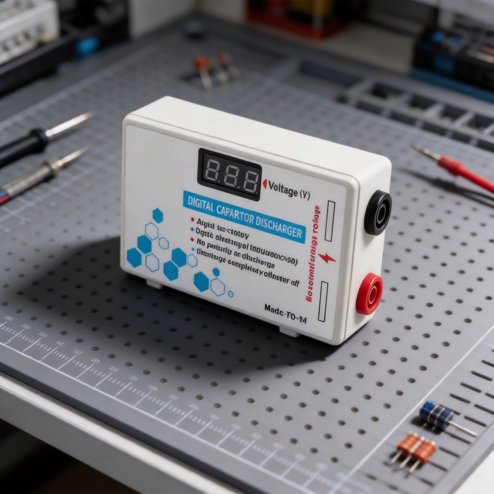 Capacitor Discharger 101000 Volt Fast Discharge Tool For Electrician Work