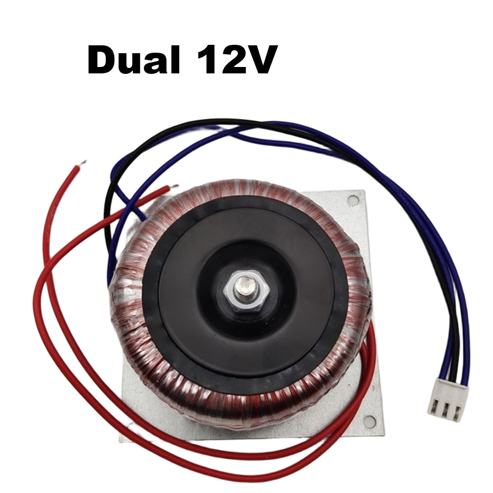 220V to Dual 15V 18V Toroidal Power Transformer for Audio Applications