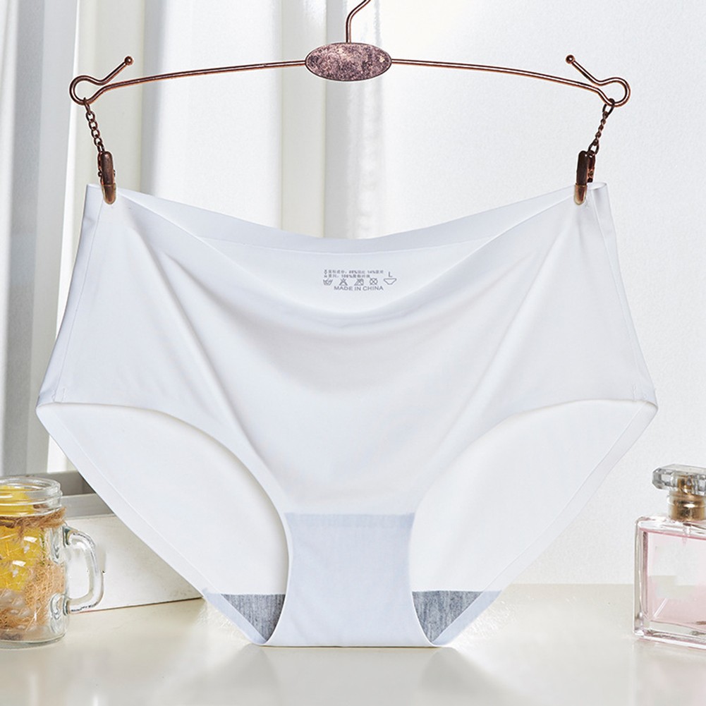 For Women For Everyday Wear Ice Silk Underwear Ladies Panties For Daily Life
