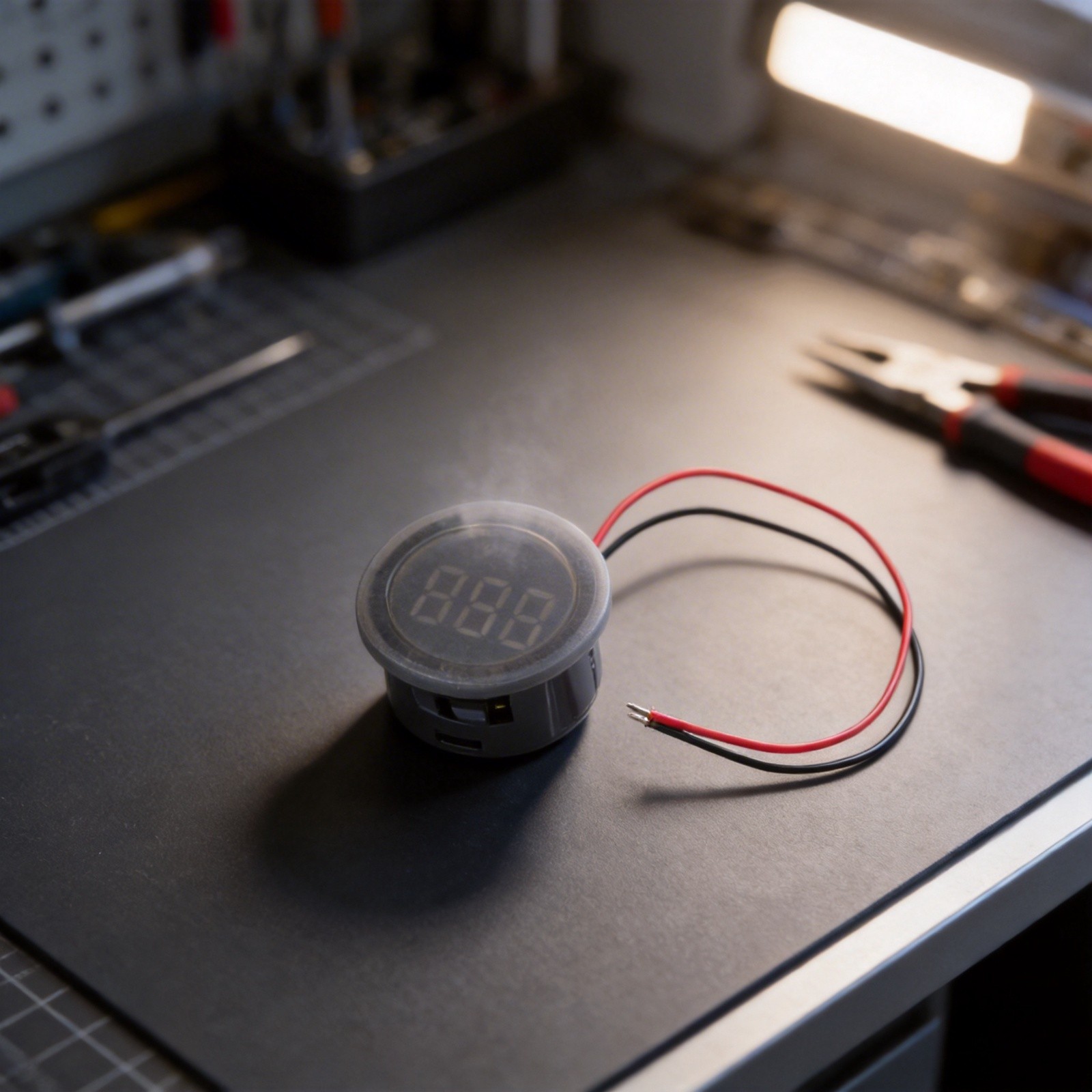 High Accuracy Digital Voltmeter for Car Electrical Systems Range 4 100V