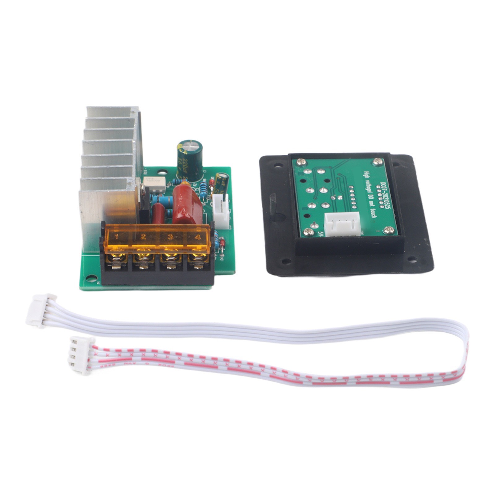 Dimmer Voltage Regulator with Temperature Controller for Motor and Heater Use