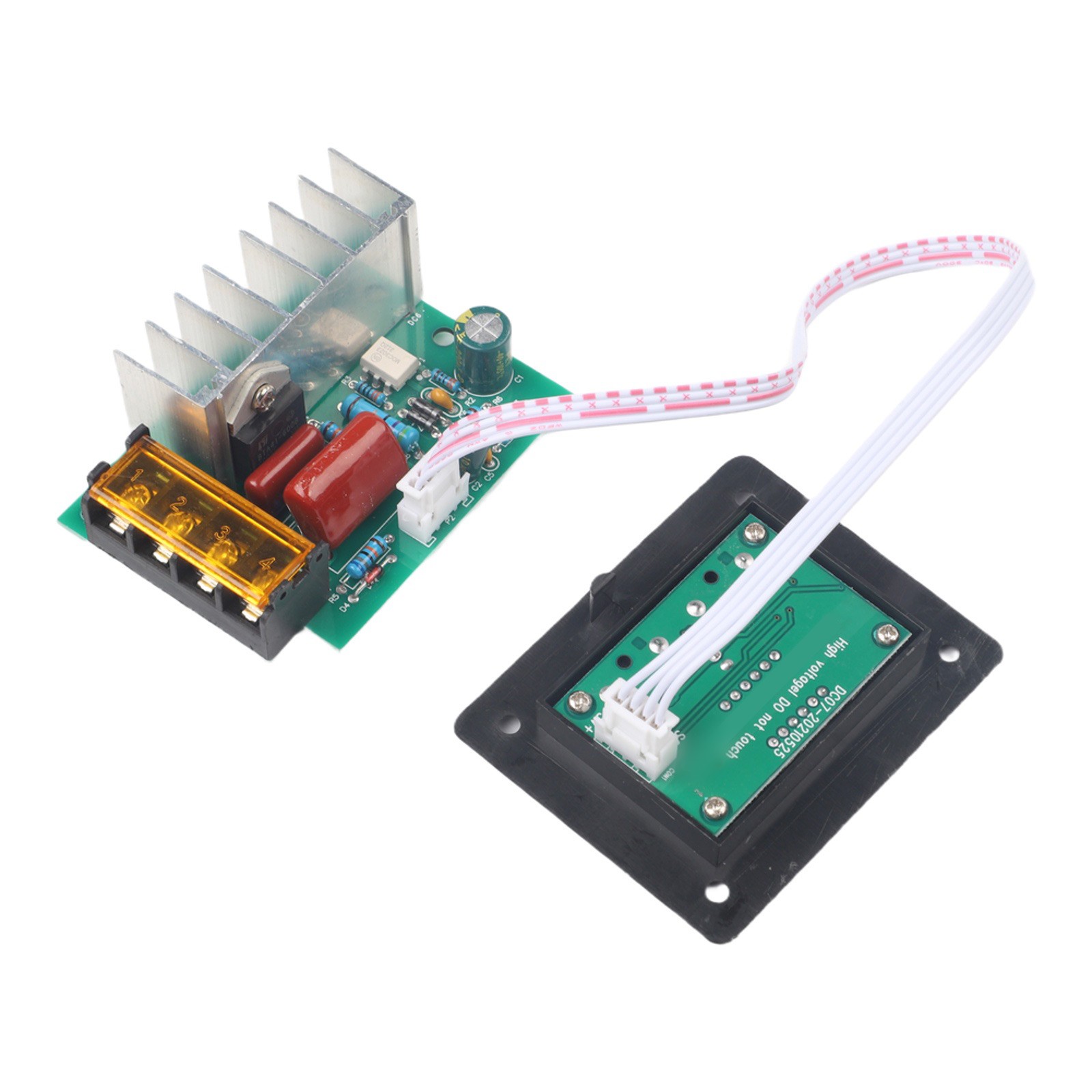 Dimmer Voltage Regulator with Temperature Controller for Motor and Heater Use