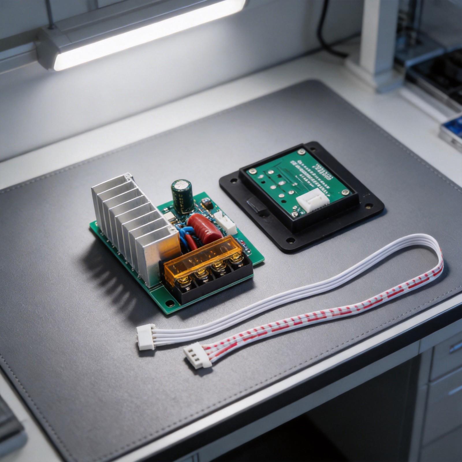 Dimmer Voltage Regulator with Temperature Controller for Motor and Heater Use