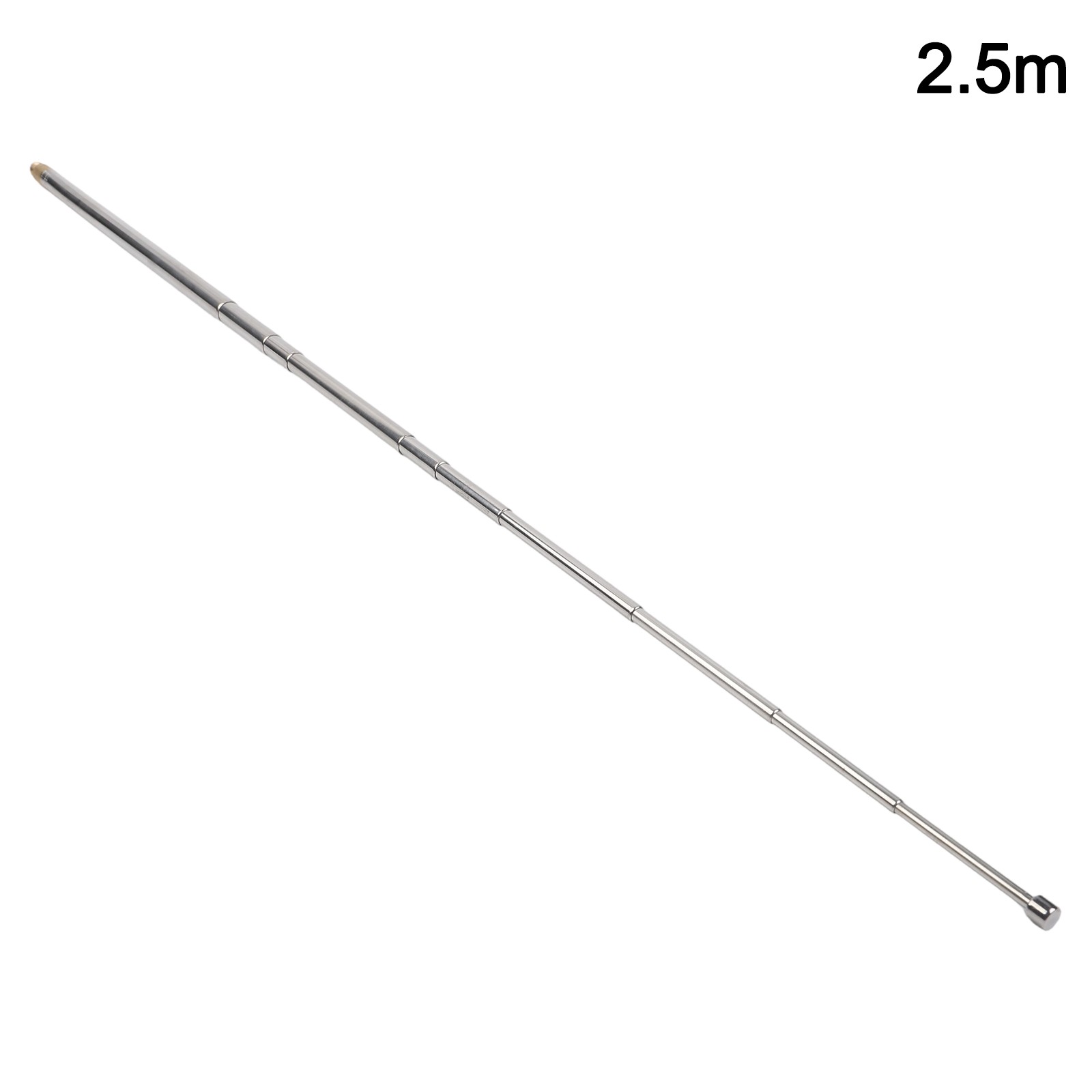 Silver Telescopic for GP For PAC12 JPC7 Shortwave Radio 5 6 Meter