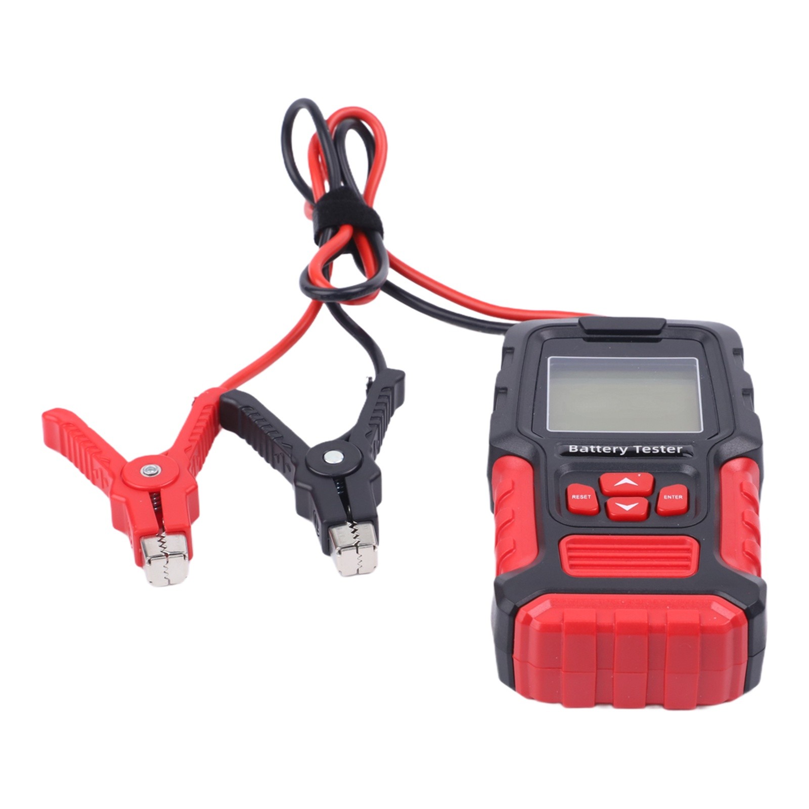 Car Battery Testing Tool with LCD Display Supporting SAE DIN IEC JIS Standards