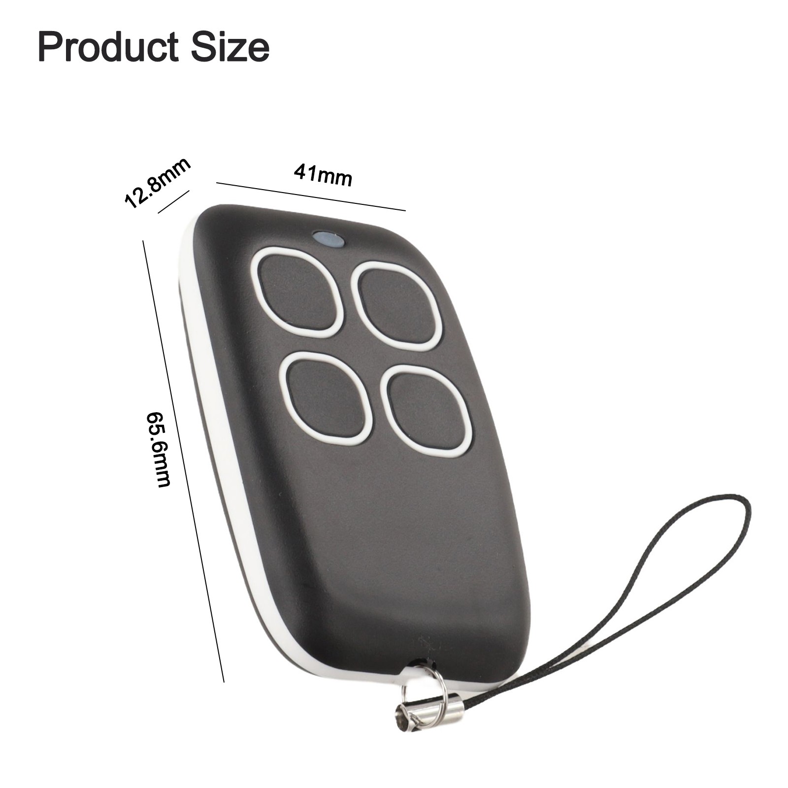 280868MHz Multifrequency Remote Control for Cars with Fixed and Rolling Code